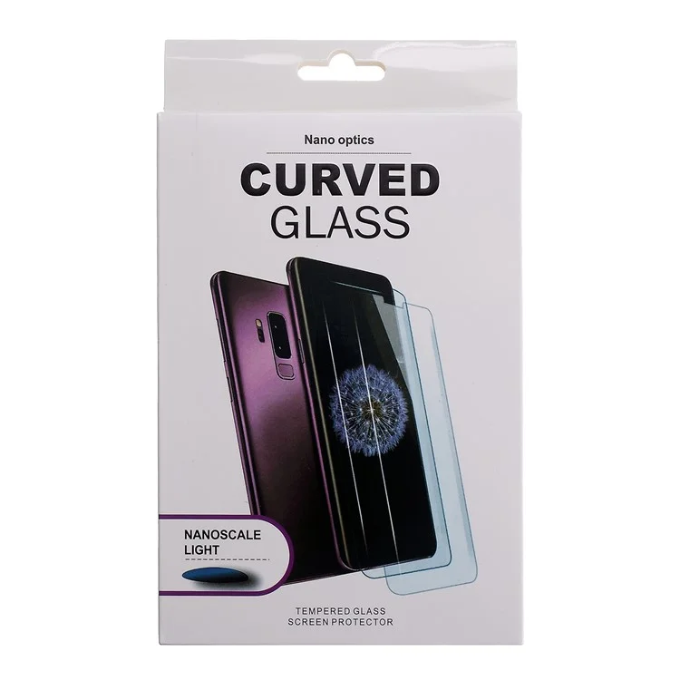 Protector de pantalla de vidrio templado con película de pantalla curva de líquido UV para ZTE nubia Red Magic 7 Pro