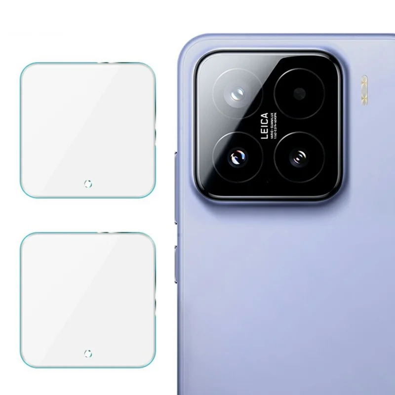 IMAK 2Pcs / Set For Xiaomi 15 / 15 Custom Edition Camera Lens Protector Ultra Clear Tempered Glass Lens Film