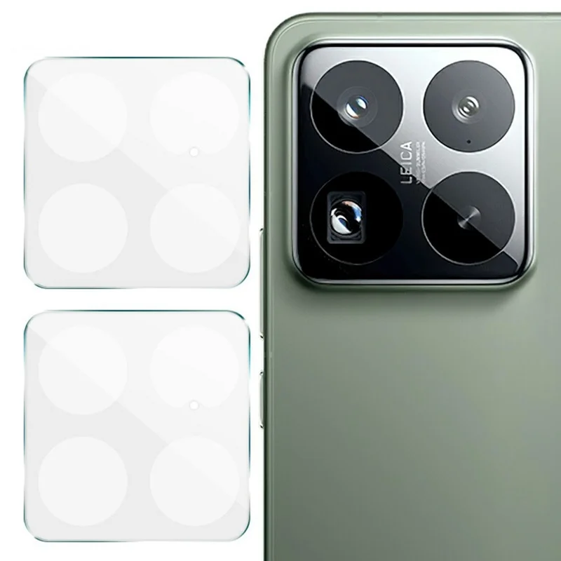 IMAK 2 stuks / set voor Xiaomi 15S Pro / 15 Pro Cameralensbeschermer, extreem helder gehard glas lensfolie