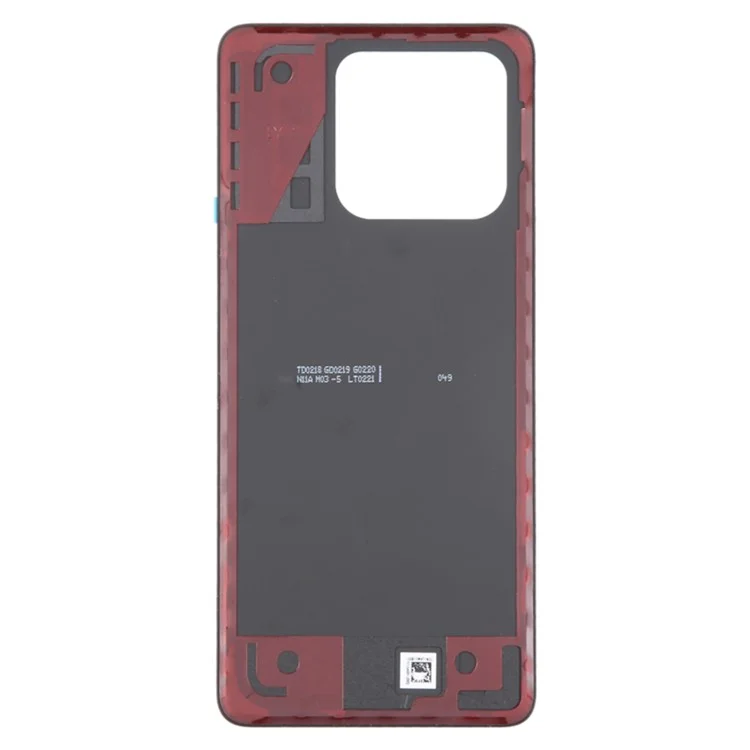 For Xiaomi Poco X6 Pro 5G OEM Battery Door Cover Replacement Part - Black