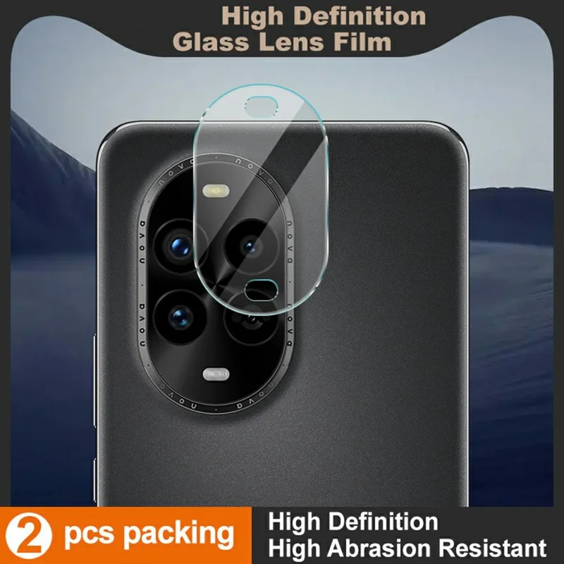 IMAK 2Pcs / Set For Huawei nova 13 Pro 5G Camera Lens Protector Ultra Clear Tempered Glass Lens Film