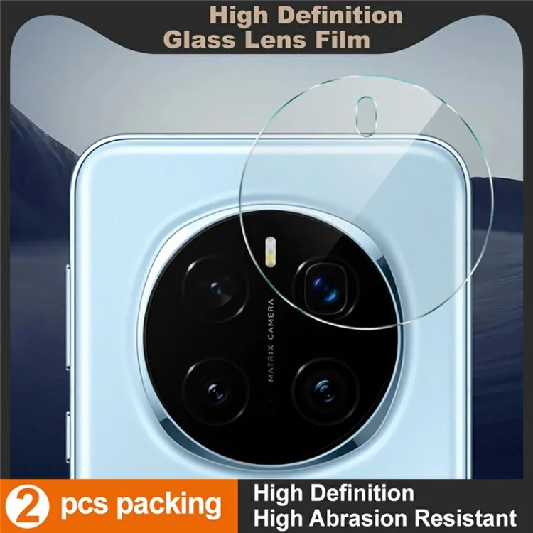 IMAK 2 Stück / Set für Honor Magic7 Pro 5G Kameraobjektiv-Schutz, ultraklar, gehärtetes Glas-Objektivfilm