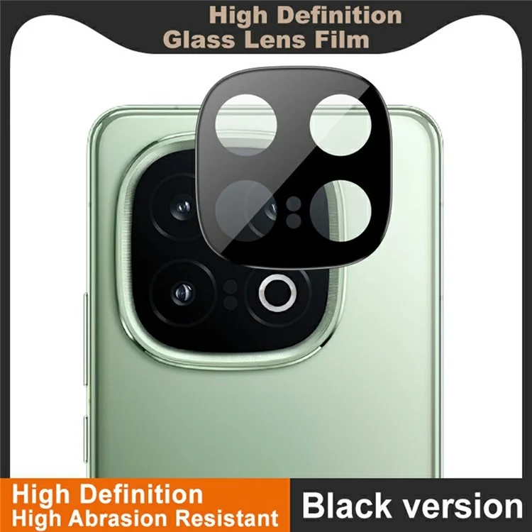 IMAK For vivo iQOO 13 5G Camera Lens Protector Tempered Glass HD Clear Lens Film (Black Version)