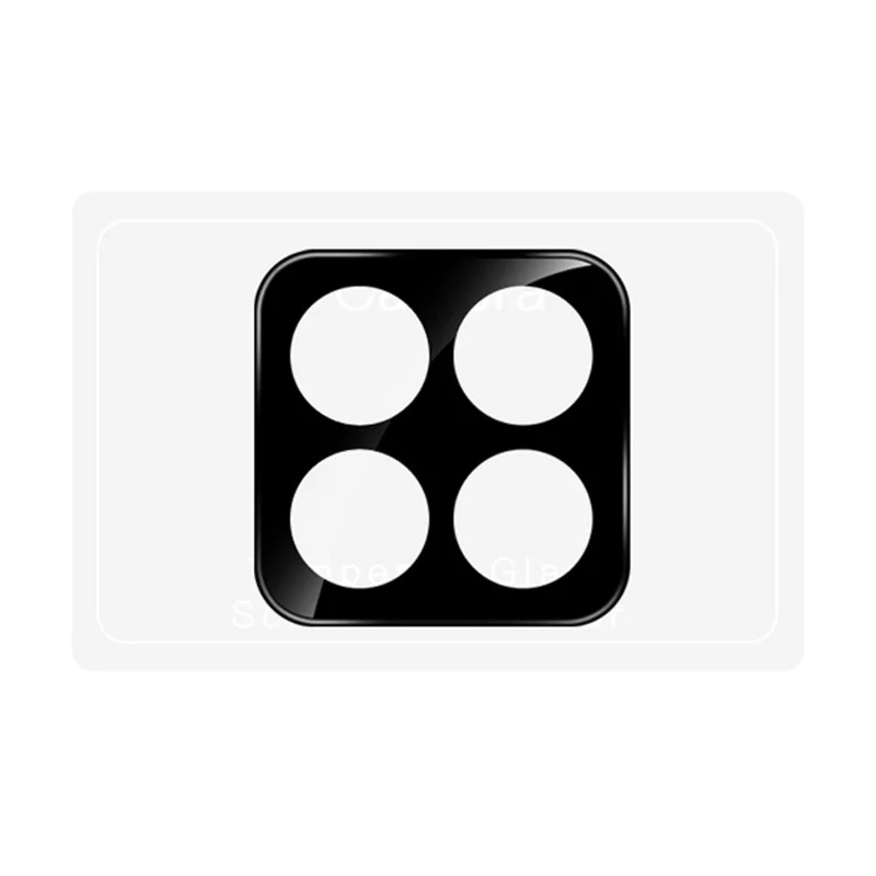 Protezione in vetro temperato per la fotocamera di Xiaomi Pad 7 / Pad 7 Pro, con stampa in seta nera.