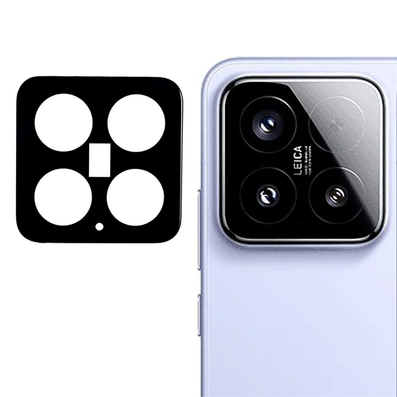 For Xiaomi 15 Tempered Glass Lens Protector Silk Printing Camera Lens Film