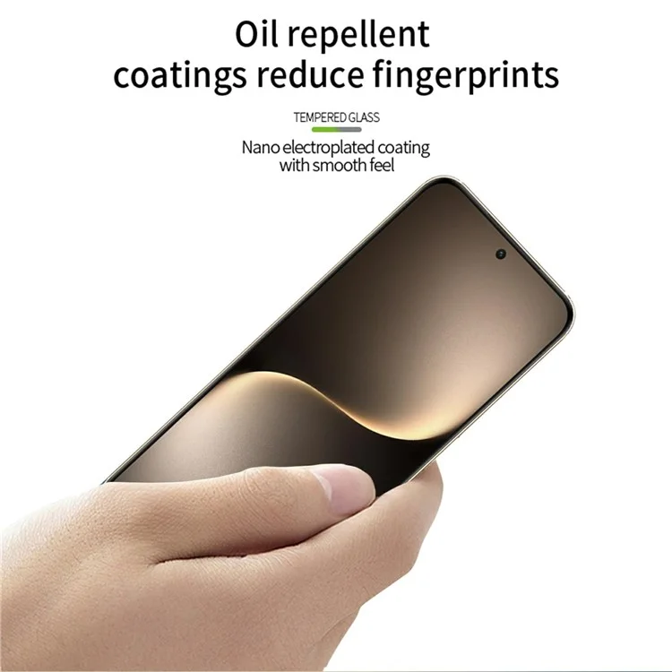 MOFI JK 3D Tempered Glass Film-1 for Honor Magic7 5G (Unlocked) Full Screen Protector Anti-Explosion