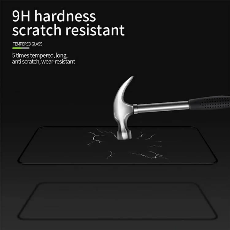 MOFI JK 3D Tempered Glass Film-1 for Honor Magic7 5G (Unlocked) Full Screen Protector Anti-Explosion