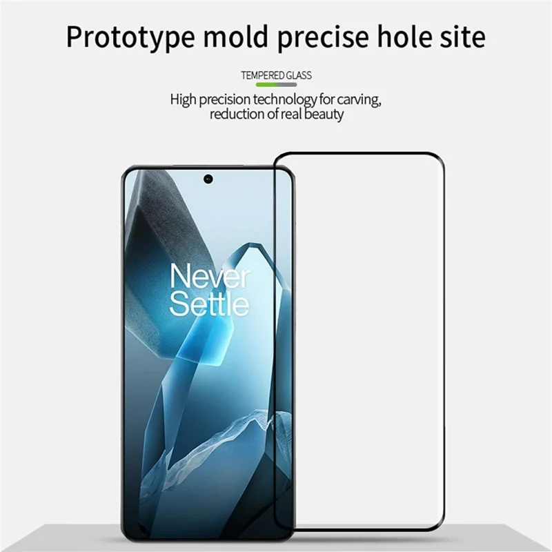 MOFI For OnePlus 13 3D Hot Bending Screen Protector Full Glue Tempered Glass Film