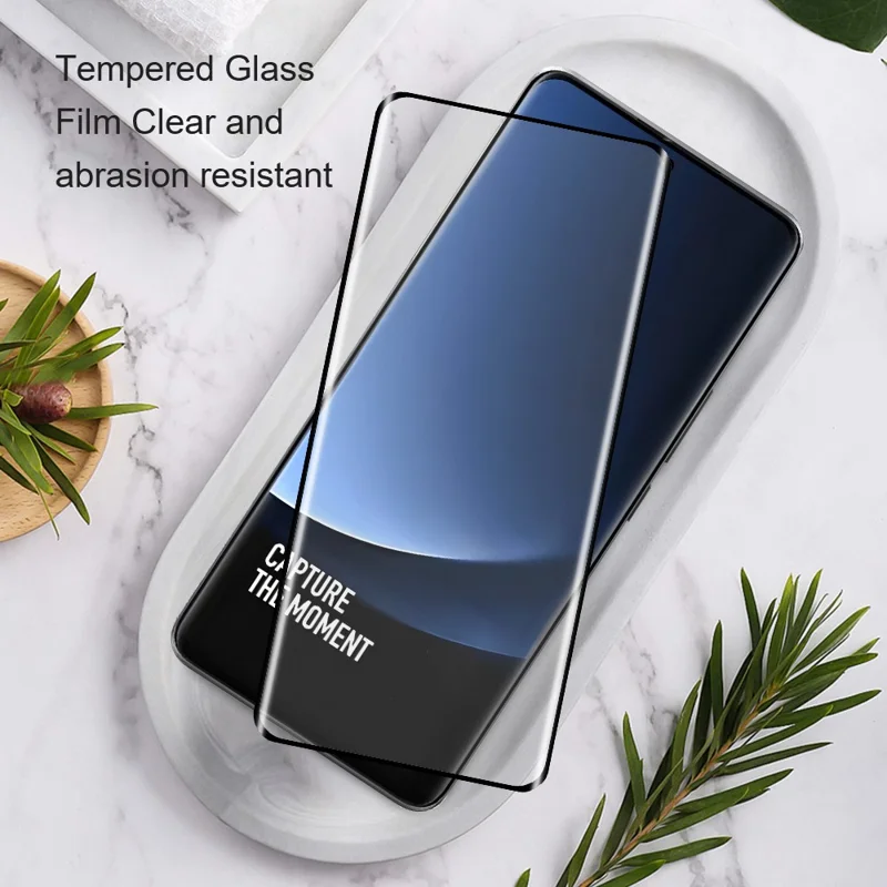 Protecteur d'écran en verre trempé 3D incurvé AMORUS pour Xiaomi 15 Pro