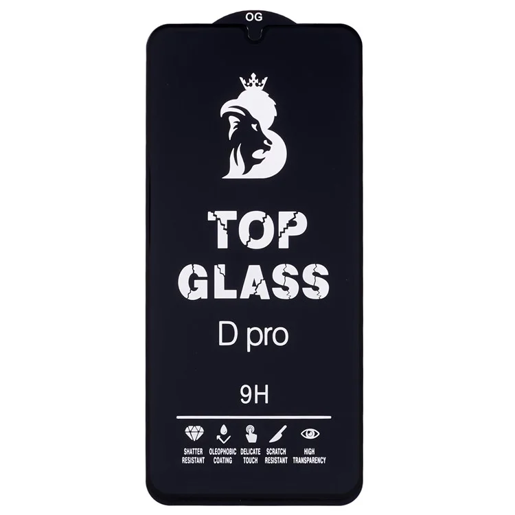 D Pro For Samsung Galaxy A26 5G Silk Printing Tempered Glass Screen Protector 9H Hardness