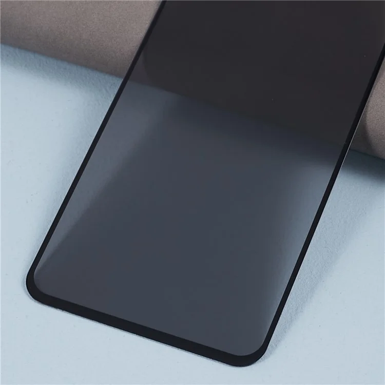 Pellicola protettiva in vetro temperato con stampa in seta per Xiaomi Redmi A4 5G / A3 Pro 4G, anti-sbirciamento e a copertura totale dello schermo.