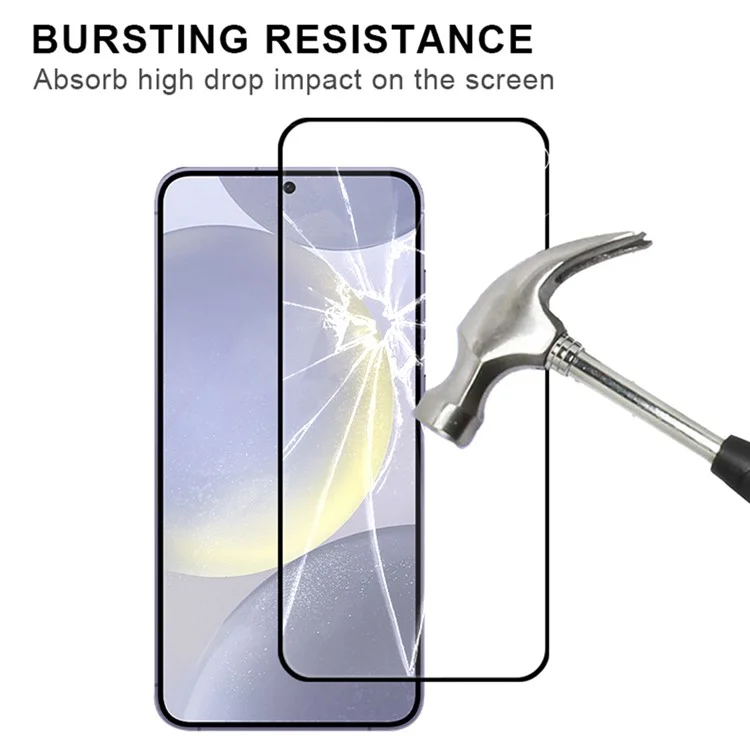 For Samsung Galaxy A36 5G / A56 5G High Aluminum-Silicon Glass Screen Protector 2.5D Silk Printing