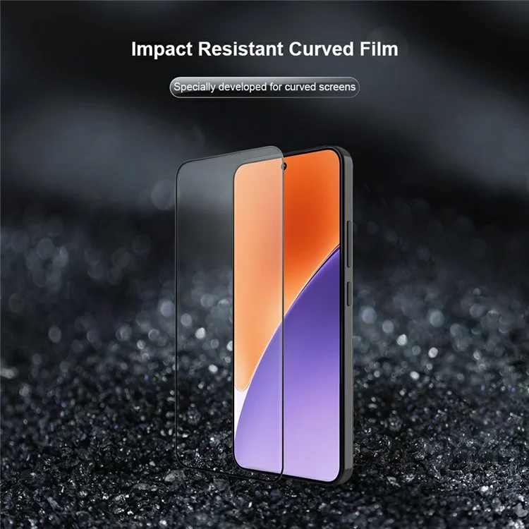 Защитная пленка для экрана NILLKIN 2Pcs для Xiaomi 15 Pro, устойчивая к царапинам, PMMA-пленка с инструментом для легкой установки