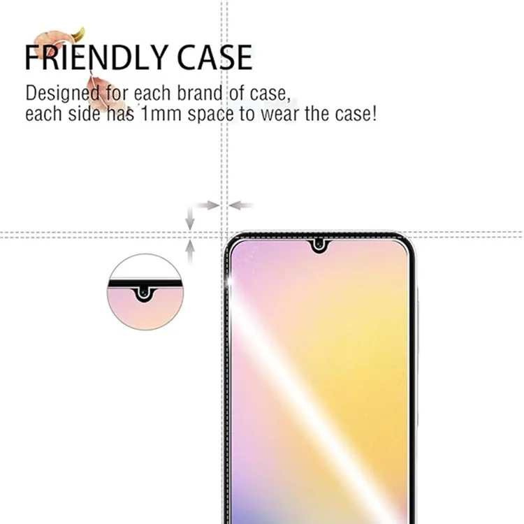 10 pièces / pack pour protecteur d'écran Samsung Galaxy A26 5G, film de protection haute transparence