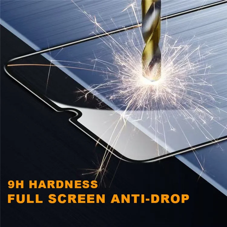 Für Samsung Galaxy A26 5G High Aluminum-Silizium-Glasschutzfolie 2.5D Seidendruck