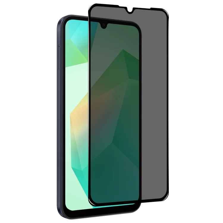 NORTHJO A++ For Samsung Galaxy A26 5G Privacy Screen Protector Silk Printing Full Glue Anti-Spy Tempered Glass Film