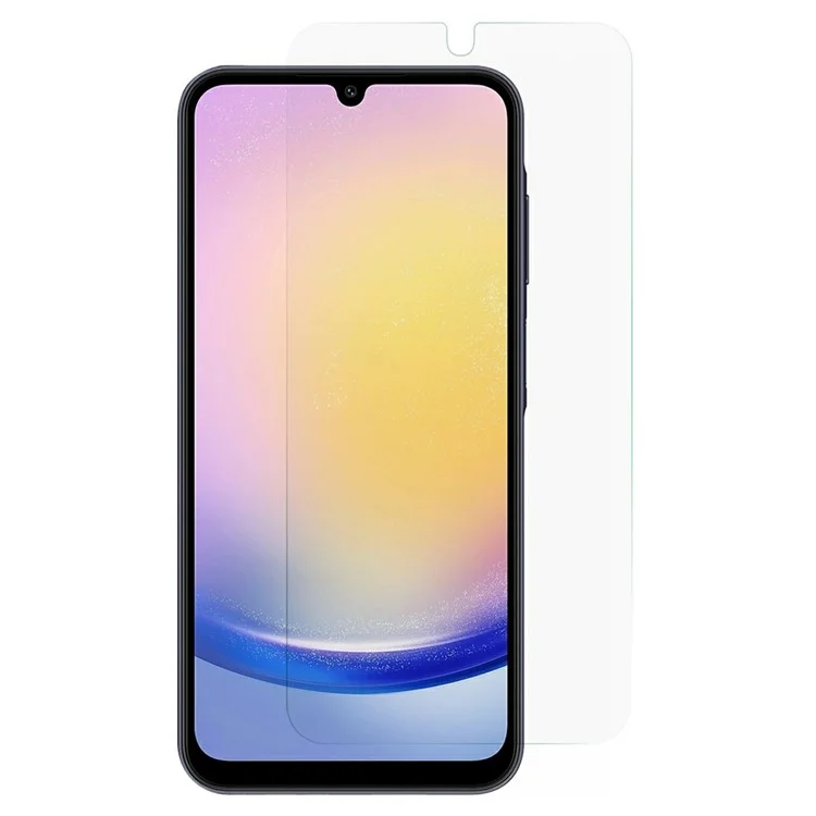 Protecteur d'écran en verre aluminium-silicium haute résolution 2,5D avec bords incurvés pour Samsung Galaxy A26 5G