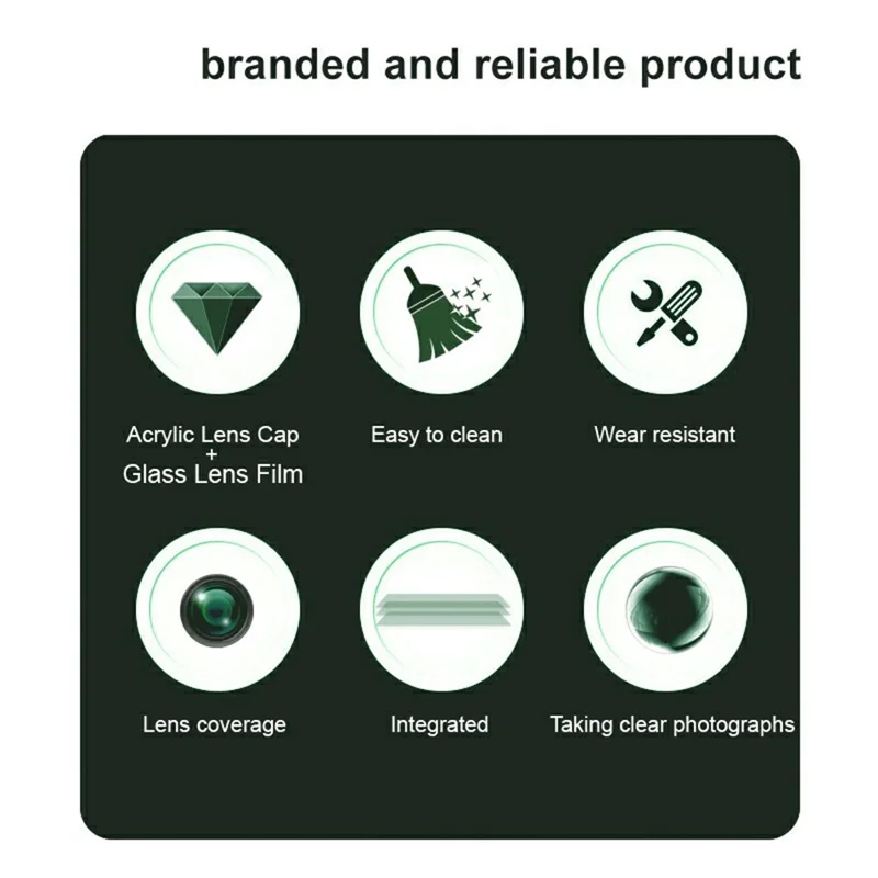IMAK For Samsung Galaxy S25 Tempered Glass Lens Film+Acrylic Cap (Black Version)