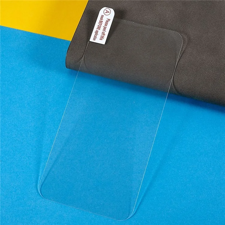 2PCS Pour iPhone 14 Pro Max 2.5D Big Arc Edge Anti-rayures Protecteur d'écran Verre trempé anti-explosion en aluminium-silicium Haute résistance