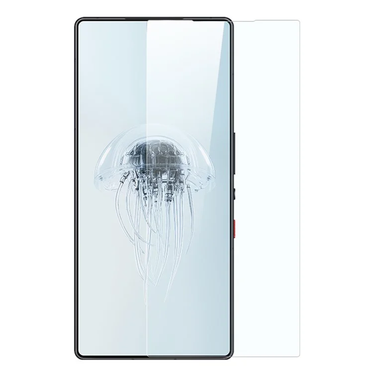 Protector de pantalla de vidrio templado con claridad 2.5D para ZTE nubia Red Magic 10 Pro 5G / 10 Pro+ 5G