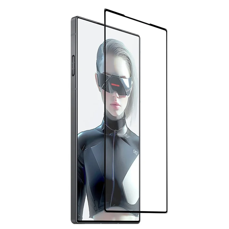Protector de pantalla NORTHJO A+ para ZTE nubia Red Magic 9S Pro 5G / 9S Pro+ 5G / 9 Pro 5G / 9 Pro+ 5G, película de aluminio-silicio de alta calidad de 0,3 mm y 2,5D, color negro