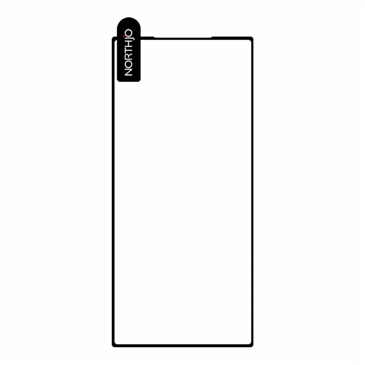 Protector de pantalla NORTHJO A+ para ZTE nubia Red Magic 9S Pro 5G / 9S Pro+ 5G / 9 Pro 5G / 9 Pro+ 5G, película de aluminio-silicio de alta calidad de 0,3 mm y 2,5D, color negro