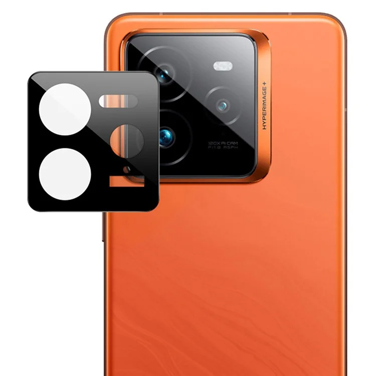 IMAK Para Realme GT 7 Pro 5G Protetor de Lente de Vidro Temperado da Câmera com Estrutura de Auto-Posicionamento (Versão Preta)