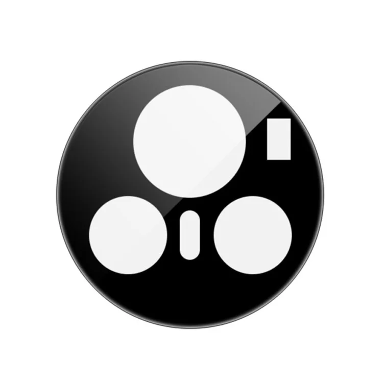 IMAK For Honor Magic V3 5G gehärtetes Glas Kameraobjektiv Schutz mit selbstpositionierendem Rahmen (schwarze Version)