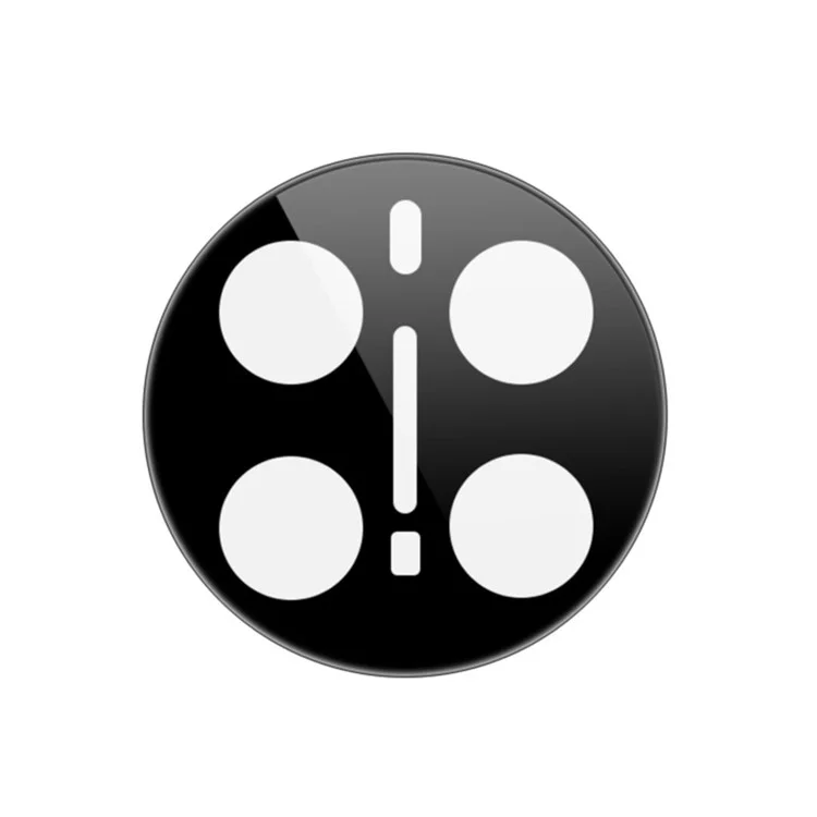 IMAK Protector de lente de cámara de vidrio templado con marco de autoposicionamiento para Honor Magic7 Pro 5G (versión negra)