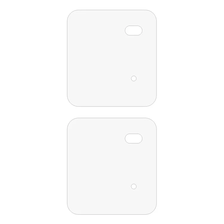 2 unidades para Realme GT 7 Pro 5G Protector de lente de cámara Película de cristal templado 2.5D