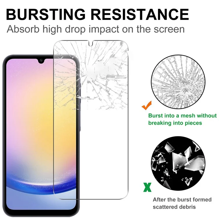 For Samsung Galaxy A26 5G Screen Protector HD Tempered Glass Film 2.5D