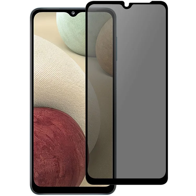 Protetor de tela de vidro temperado 2.5D com borda curva anti-espião para Samsung Galaxy A26 5G