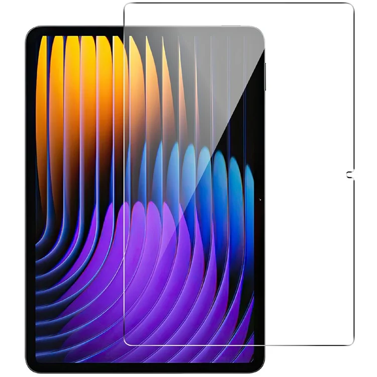 Für Xiaomi Pad 7 / Pad 7 Pro gehärtetes Glas Bildschirmschutz 2,5D gerade Bildschirmfolie