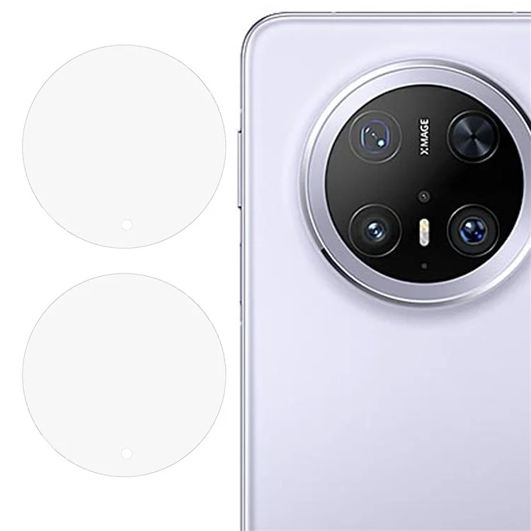 2 pezzi per Huawei Mate 70 Pro+ / 70 Pro Protezione lente fotocamera Pellicola in vetro temperato 2.5D