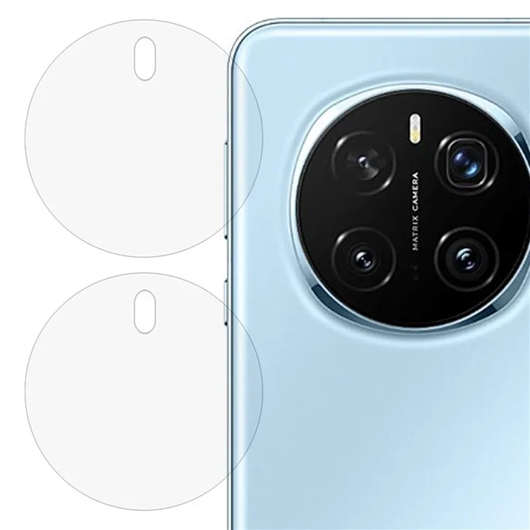 2 piezas para Honor Magic7 Pro 5G Protector de lente de cámara 2.5D Película de vidrio templado para lente