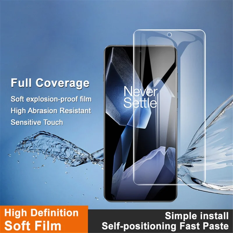 IMAK Hydrogel Film 4th Gen for OnePlus 13 Full Screen Protector Ultra Clear Soft TPU Film