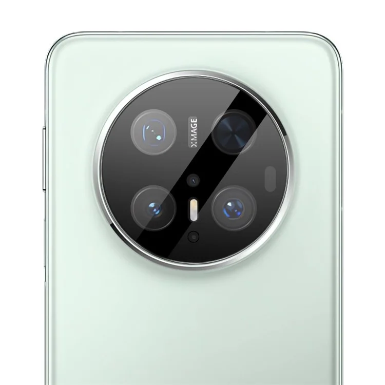 IMAK para Huawei Mate 70 Pro+ / 70 Pro Protector de lente de cámara Película de vidrio templado HD transparente (Versión negra)