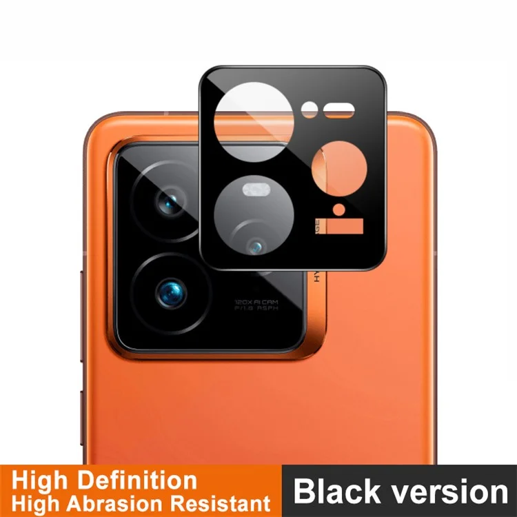 IMAK Para Realme GT 7 Pro 5G Protetor de Lente de Câmera Vidro Temperado Filme de Lente Transparente HD (Versão Preta)