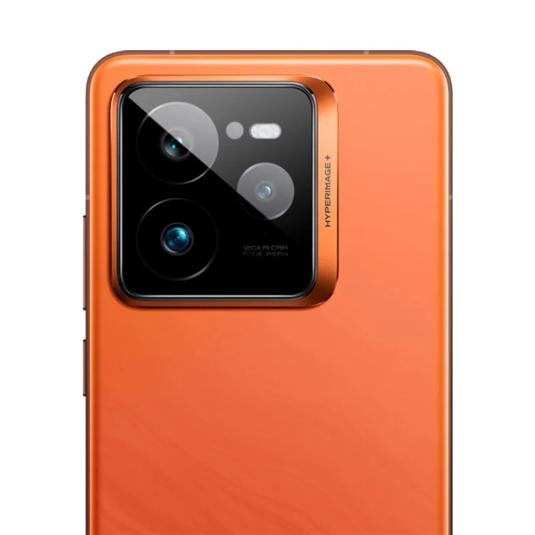IMAK Para Realme GT 7 Pro 5G Protetor de Lente de Câmera Vidro Temperado Filme de Lente Transparente HD (Versão Preta)