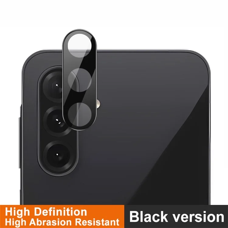 IMAK Защитная пленка из закаленного стекла для камеры Samsung Galaxy A26 5G, прозрачная HD-версия (черная)
