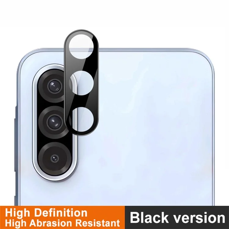IMAK для Samsung Galaxy A36 5G Защитная пленка из закаленного стекла для объектива камеры HD Clear Lens (черная версия)