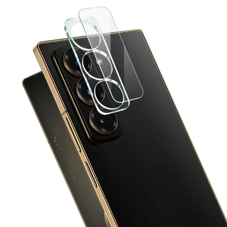 IMAK pour Samsung Galaxy Z Fold Spécial / W25 5G Protecteur d'objectif en verre trempé + Capuchon d'objectif en acrylique
