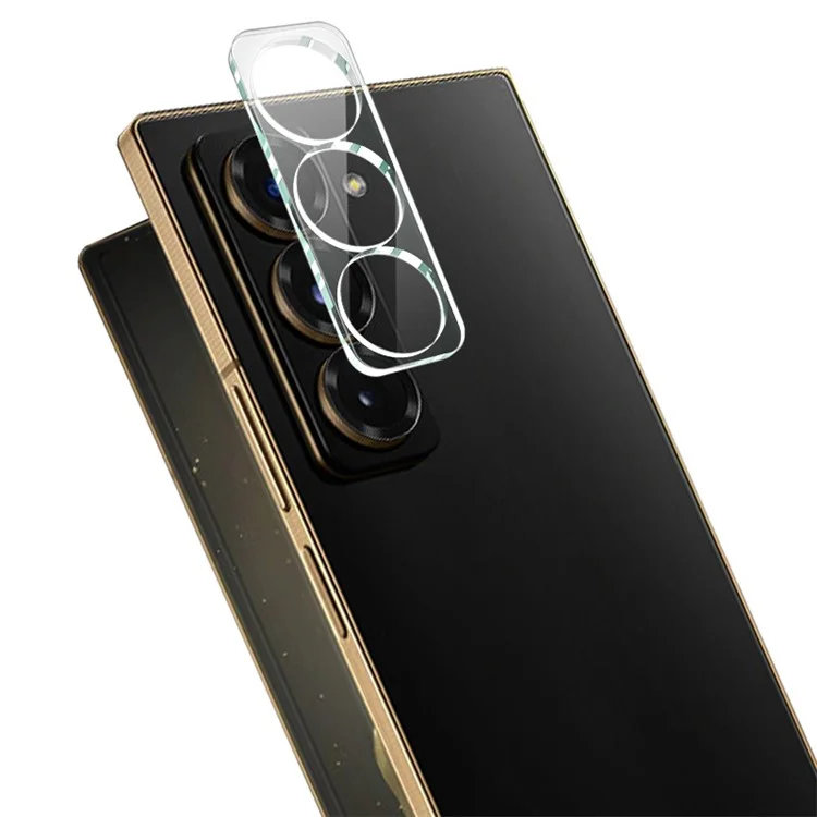 IMAK pour Samsung Galaxy Z Fold Spécial / W25 5G Protecteur d'objectif en verre trempé + Capuchon d'objectif en acrylique
