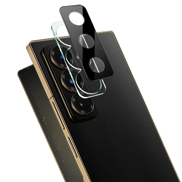 IMAK para Samsung Galaxy Z Fold Especial / W25 5G Película de vidrio templado + Tapa acrílica (Versión negra)
