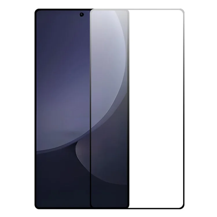 RURIHAI 10Pcs For Samsung Galaxy S25 Ultra Full Glue Screen Protector High Aluminium Silicon Glass Film, Ultrasonic Fingerprint Unlock