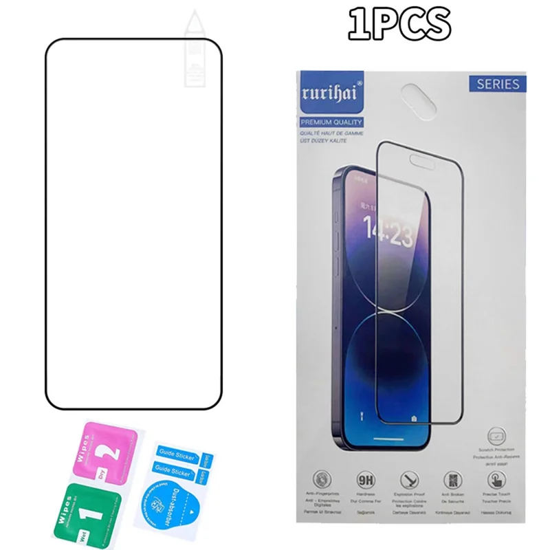 RURIHAI For Samsung Galaxy A56 5G Screen Protector Secondary Hardening High Aluminium-Silicon Glass Film