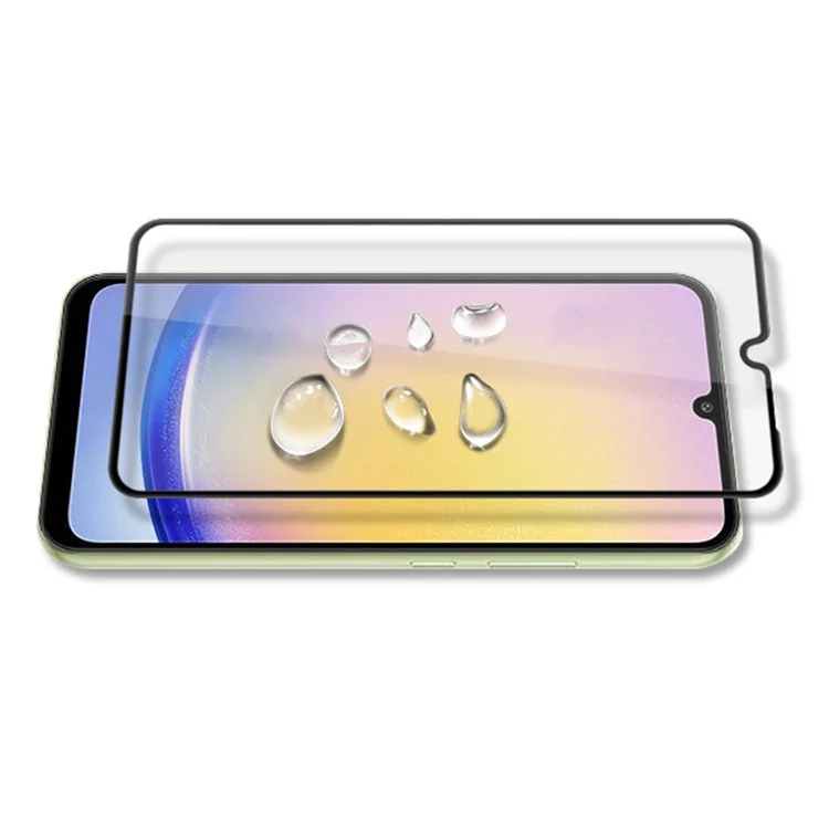MOCOLO For Samsung Galaxy A26 5G Screen Protector Anti-Shatter Silk Printing Tempered Glass Film - Black