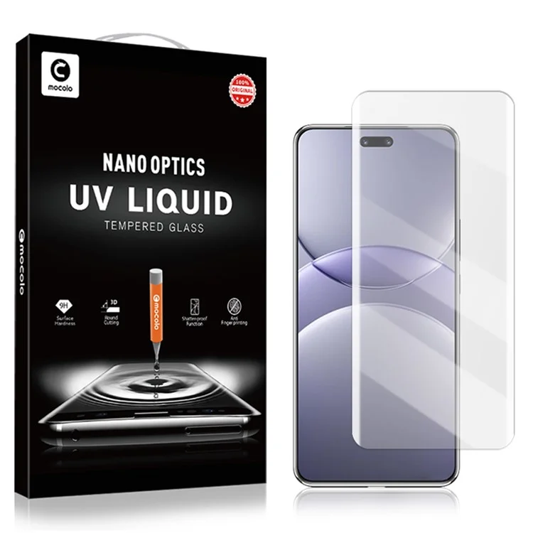 MOCOLO для Huawei nova 13 Pro 5G Защитная пленка для экрана Закаленное стекло UV Liquid Film 3D Curved Full Coverage