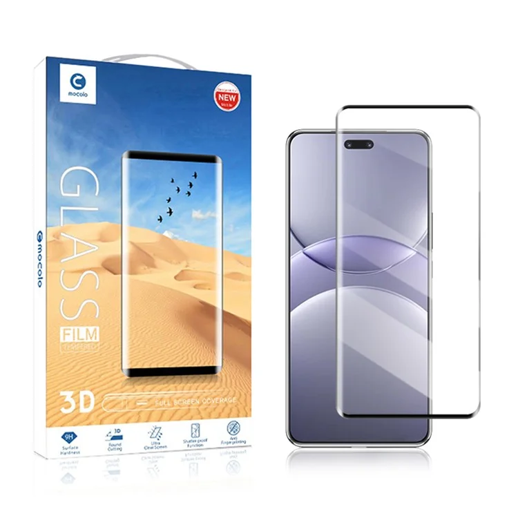 MOCOLO Protector de pantalla de vidrio templado 3D curvado para Huawei nova 13 Pro 5G