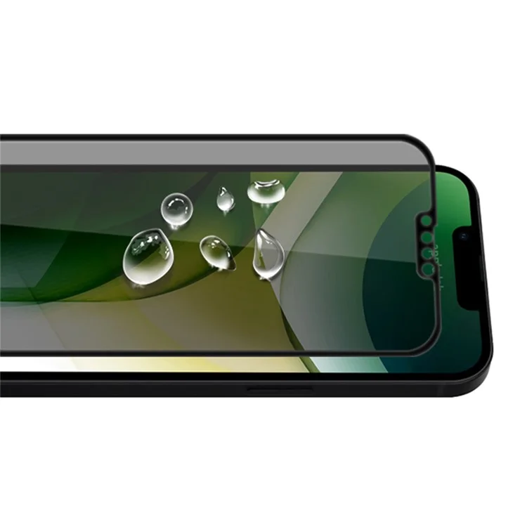 Massen-Einkauf MOCOLO Für iPhone 13 mini Bildschirmschutz Anti-Spionage Seidentextil-Bedruckung gehärtetes Glas - Schwarz